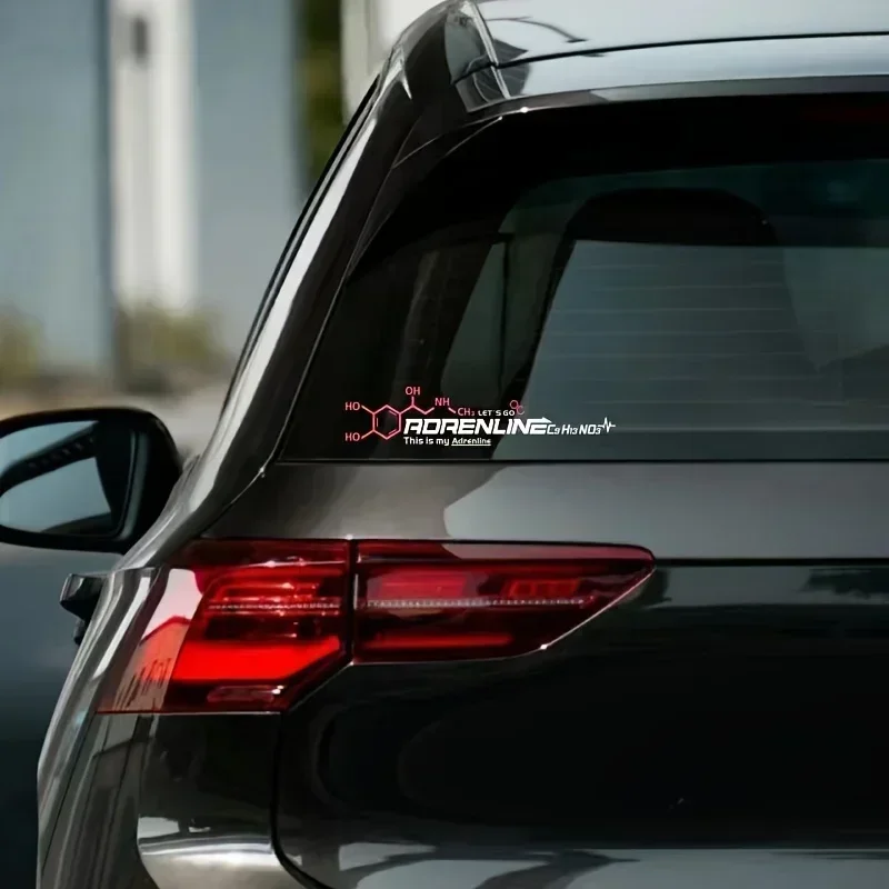 1PC Racing-Themed Vehicle Sticker for Car Motorcycle 