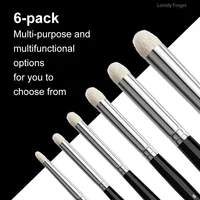 3pcs/6pcs Dry Brush Miniature Painting Drybrush , Professional Modellers Miniature Paint Brushes, Enamel Figurines Painting 5