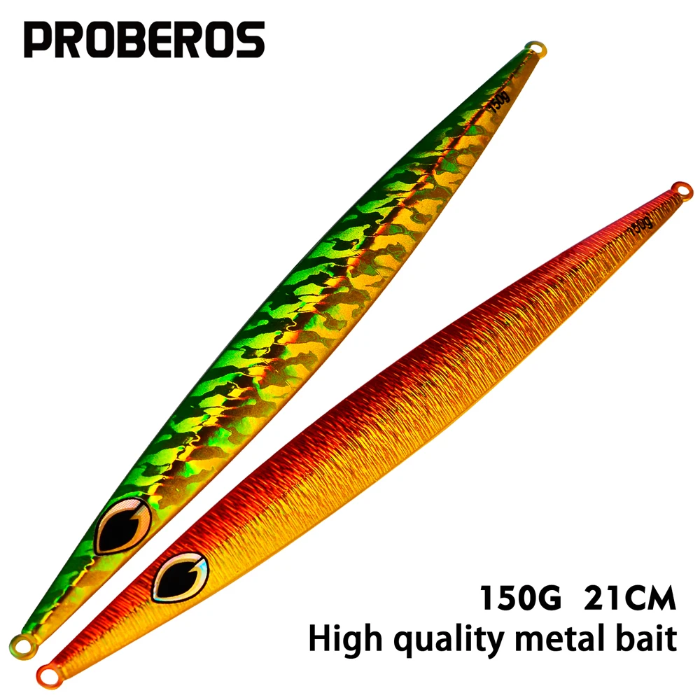 

1pc 150g/21cm Bar Quick Pull Plate Fishing Gear Lron Plate Fixture Sea Fishing Bait Lead Fish Fast Sinking Slow Shaking Bait