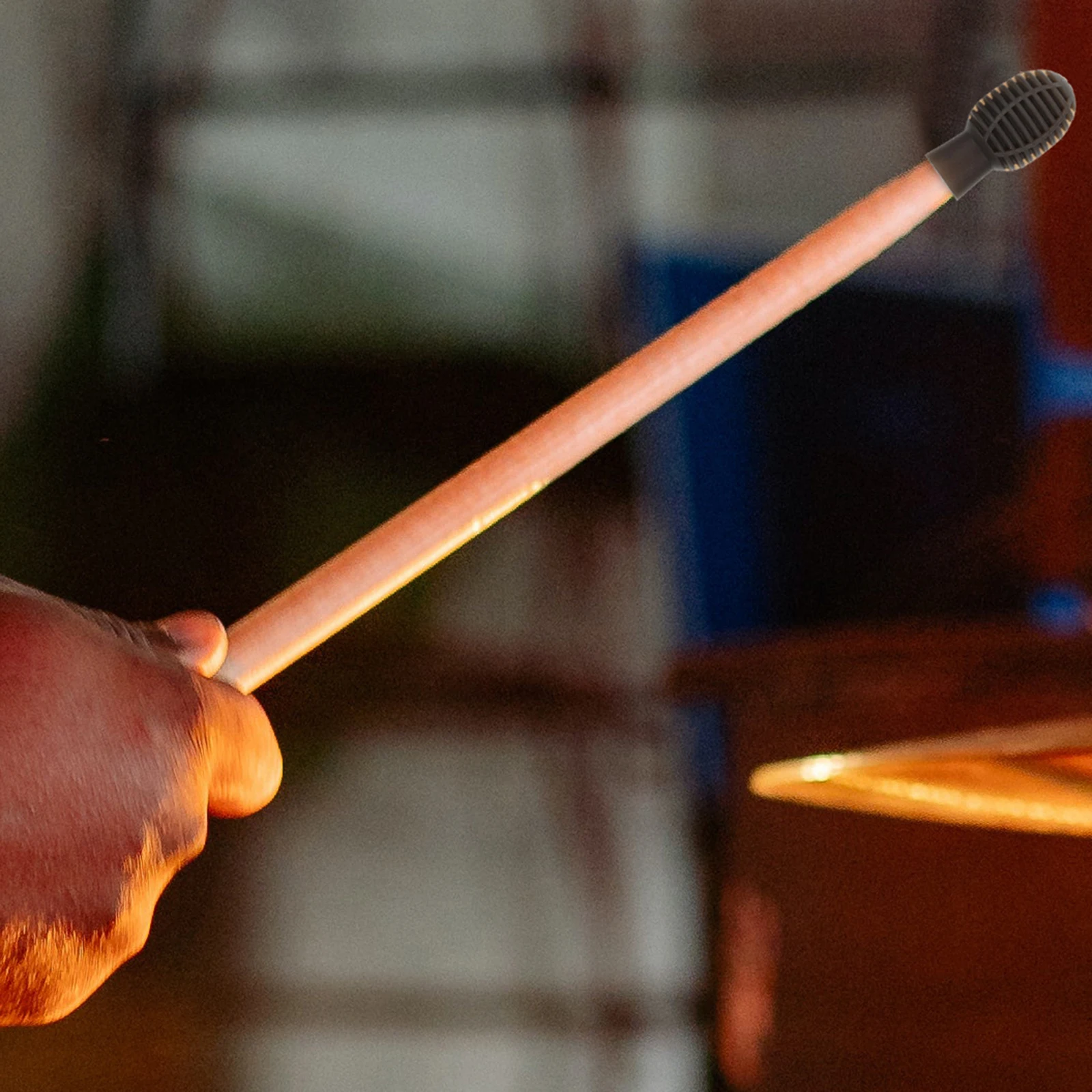 

2Pcs SiliconeDrumstickTips MutePercussionCaps Drumstick Caps FitMostDrumsticks LightweightWearResistant
