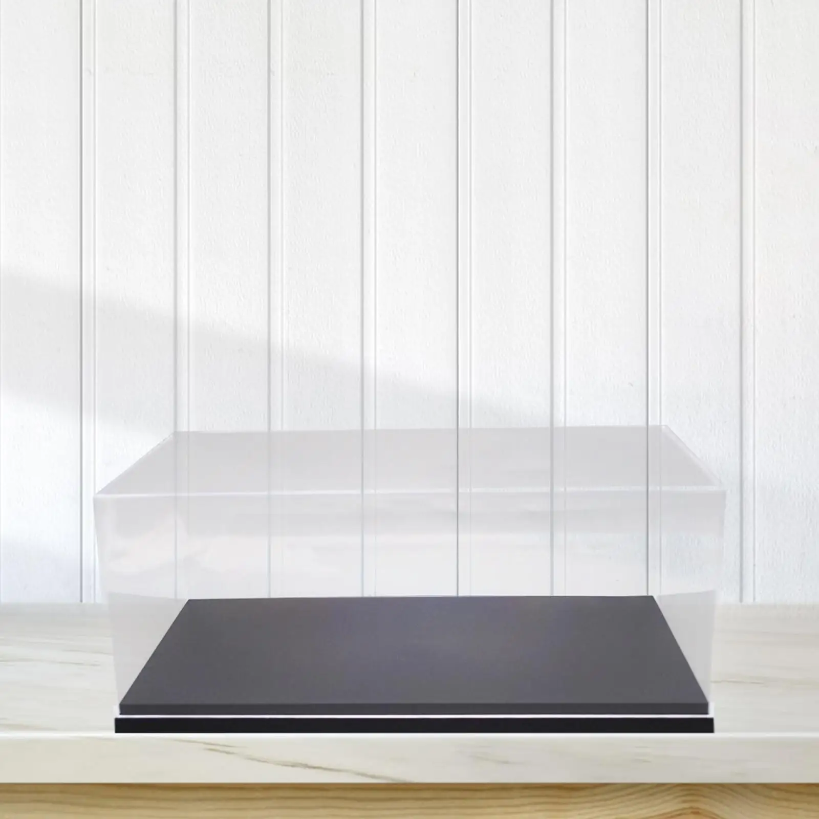 Vitrina acrílica Vitrina acrílica con base para juguetes de zapatos 1:18