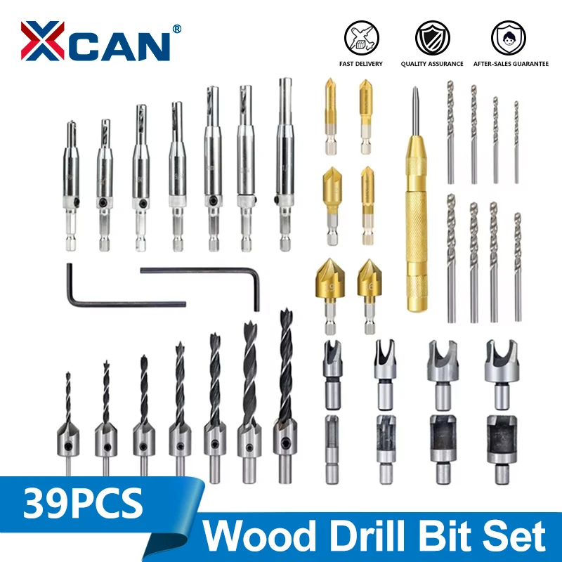 Xcan 39Pcs Wood Plu…