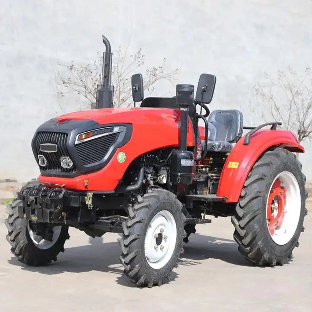 Cheap 30HP 40HP 50HP 60HP Mini Wheeled Agricultural Tractor 4x4 Farm Tractor for Sale
