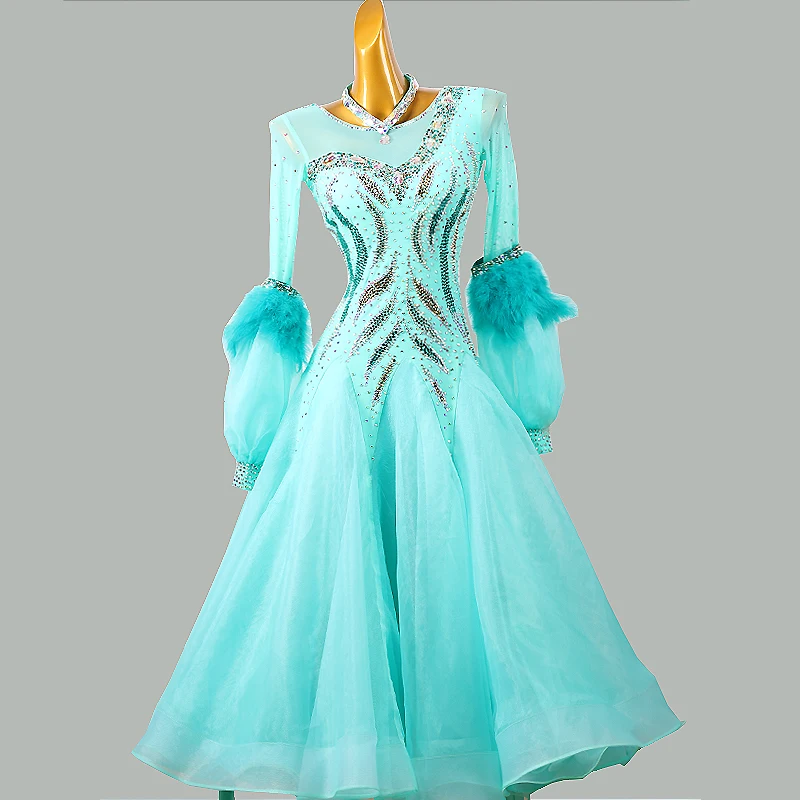 

Ballroom Dance Competition Dresses Dance Costumes Waltz Dress For Dancing Clothes Dance Wear Dress Rumba Standard Ballroom Dress