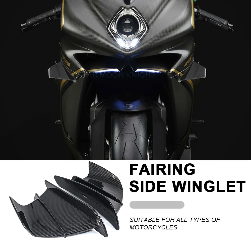 

Winglet Aerodynamic Wing Kit Spoiler For MV Agusta Superveloce 75th AGO 800 F4 Claudio LH44 1000 RR F3 Rosso RC 675