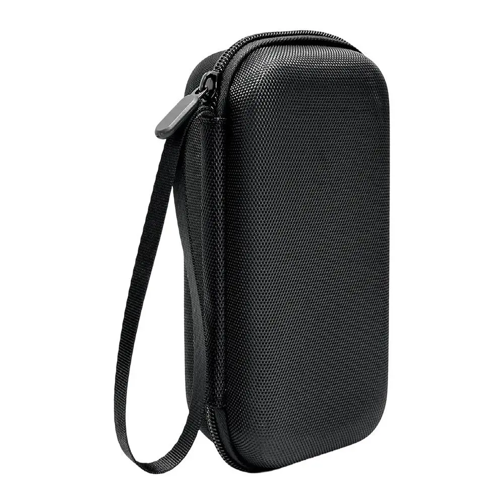 EVA Glasses Storage Box Dual Compartment Adjustable Divider Eyewear Travel Case Mesh Zipper Pocket Travel Accessories