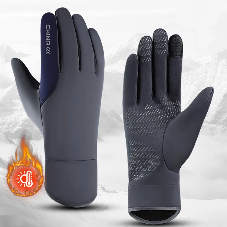 

Cycling Gloves for Men and Women,Warm Thermal,Anti-Slip,Touchscreen,Windproof for Running,Hiking,Driving and Outdoor Activities