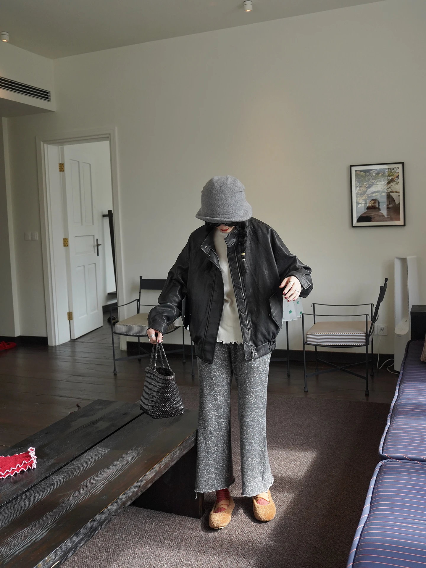 

Мягкая куртка из искусственной кожи для молодых женщин: осенне-зимняя, винтажная, приталенная, повседневная, универсальная верхняя одежда с глянцевыми длинными рукавами