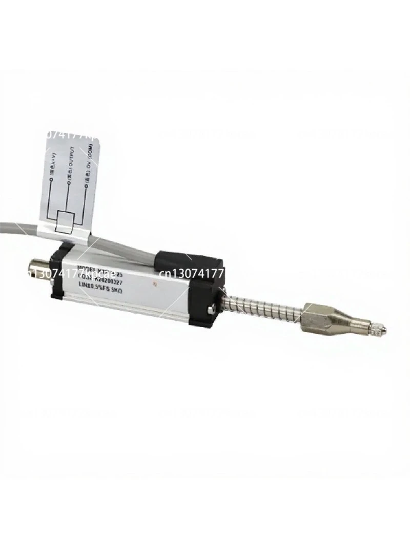 Return Spring Resistive Linear Displacement Transducer with Ball Bearing