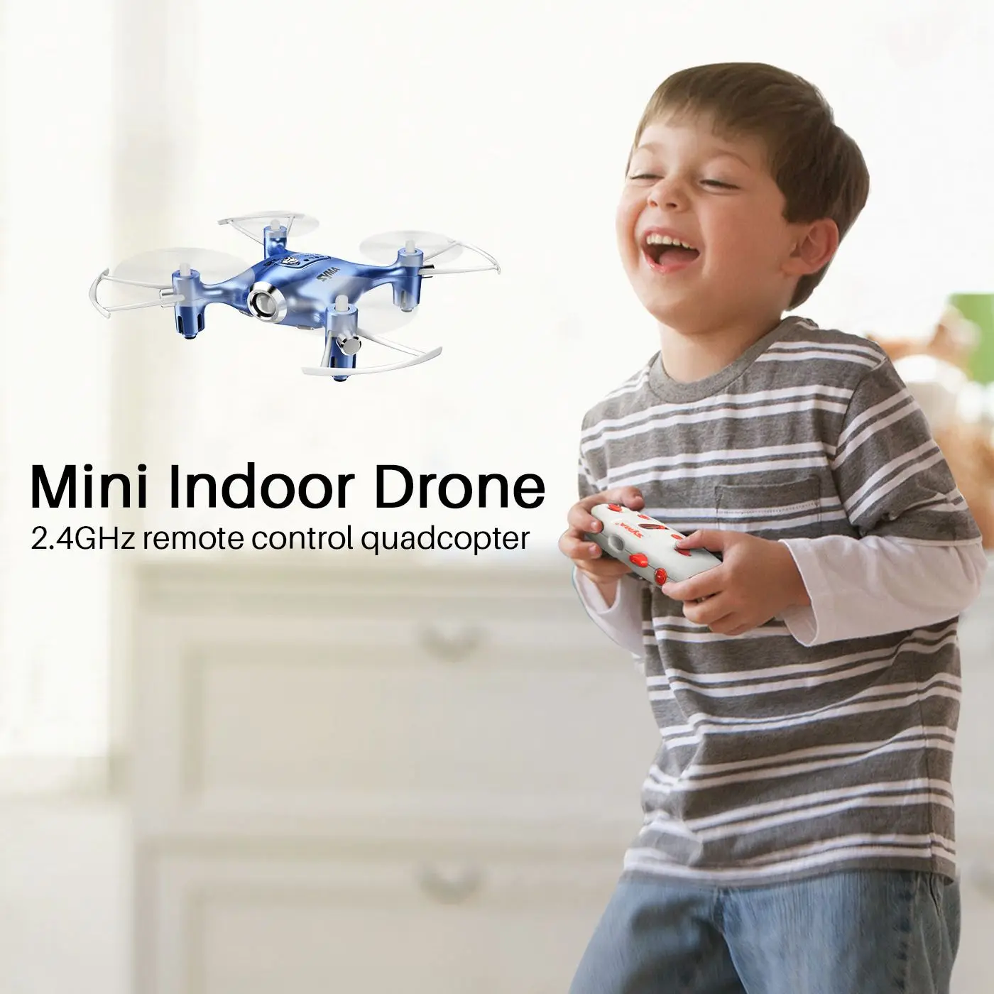 Syma x20 Mini-Drohnen für Kinder RC Drohne Hubschrauber Spielzeug, Indoor kleine fliegende Tasche Quadcopter Fernbedienung Spielzeug