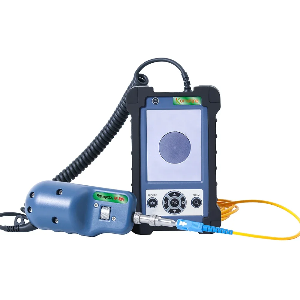 

KIP-600V Portable Microscope, 400x Fiber Optic End, Face Inspection, Fiber Connector, Face Detector