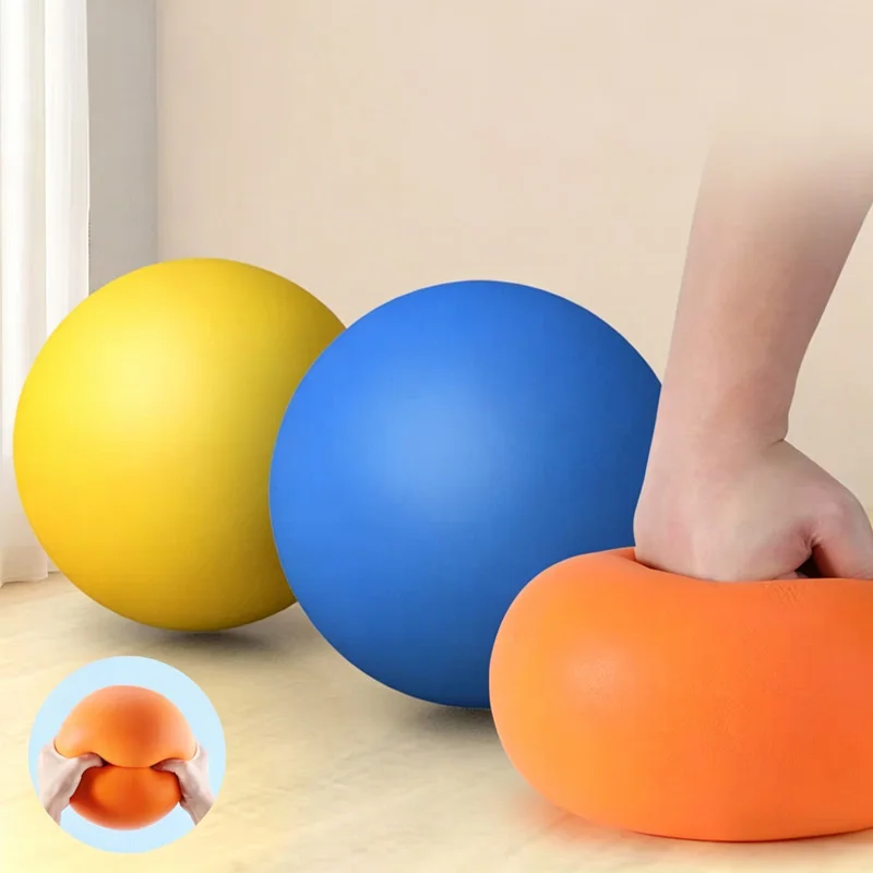 High Bounce Indoor Basketball Silent Ball Size 18CM Foam Sponge Quiet Dribbling Sensory Integration Sports Toys Kids Boys Girls