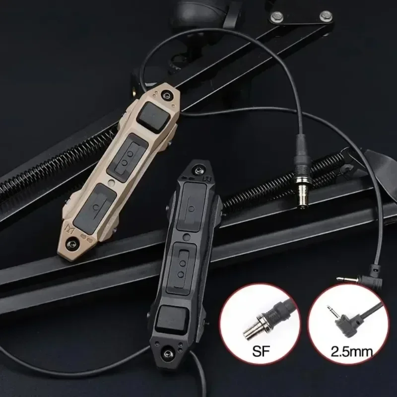 Airsoft Model SF M300A M600C LED Lamp CQBL-1 Dual Color Dot Laser Tactical Fitting For 20mm Standard Rail Bracket - view 6