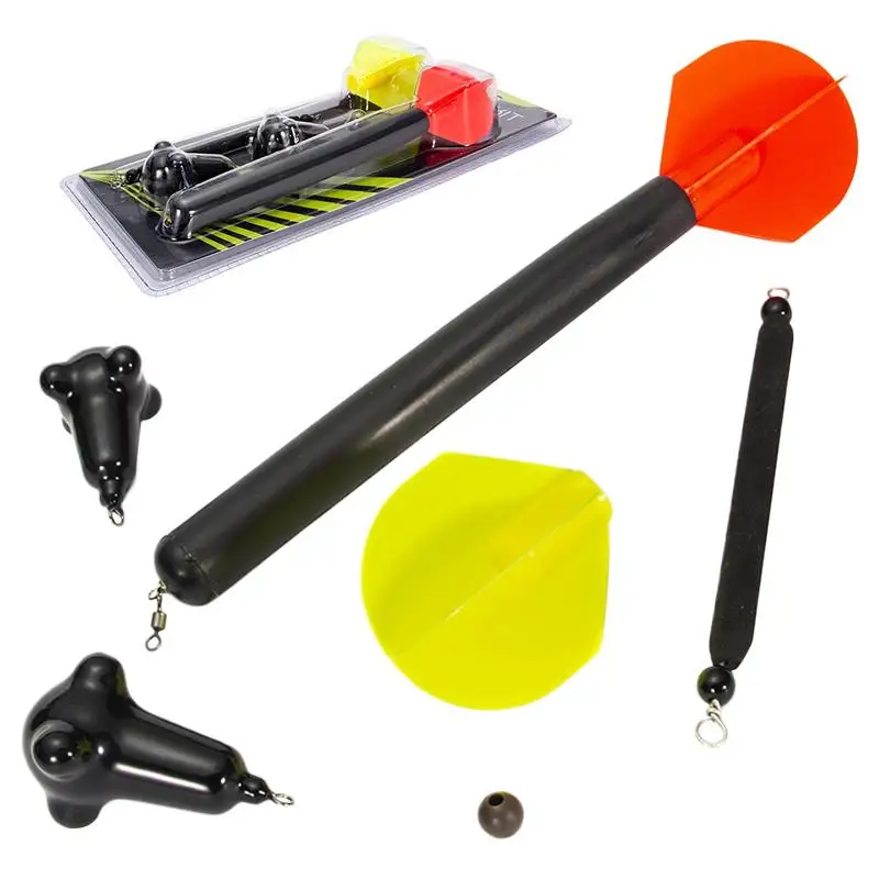 Carp Marker Float Set Colored Detachable Tackle Kit Float Set Long Cast Vertical Fishing Float Weighted Fishing Accessories