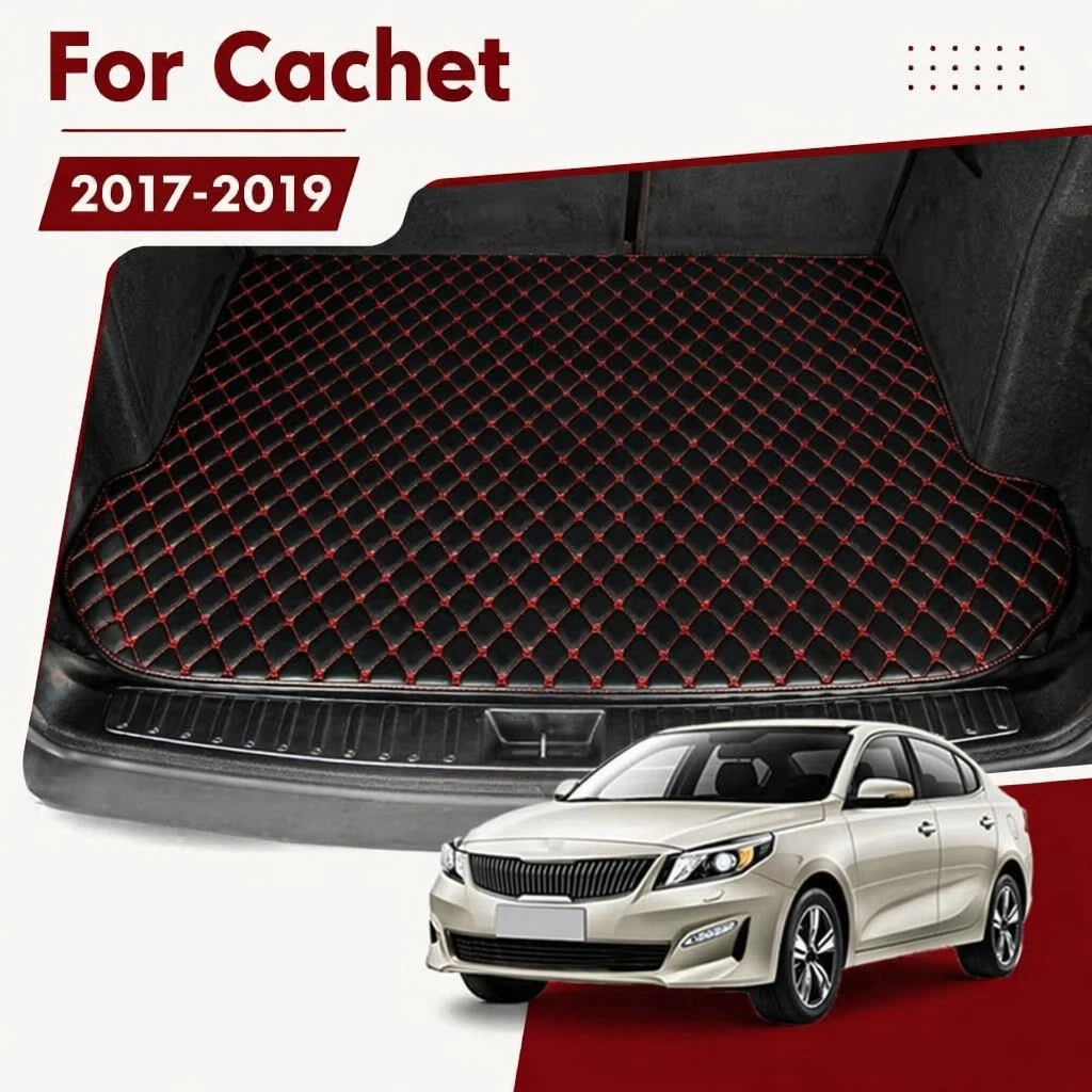 Alfombrillas para maletero de coche, aptas para Kia Cachet 2017 2018 2019, revestimiento para bandeja trasera, almohadillas para carga, accesorios, cubiertas, revestimiento antideslizante
