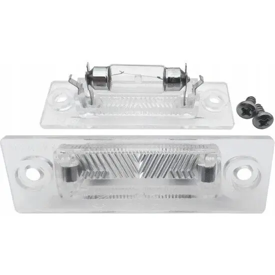 2 uds para VW PASSAT T5 JETTA CADDY luz blanca luz de matrícula trasera de coche pieza de coche luz de matrícula trasera lámpara izquierda/derecha