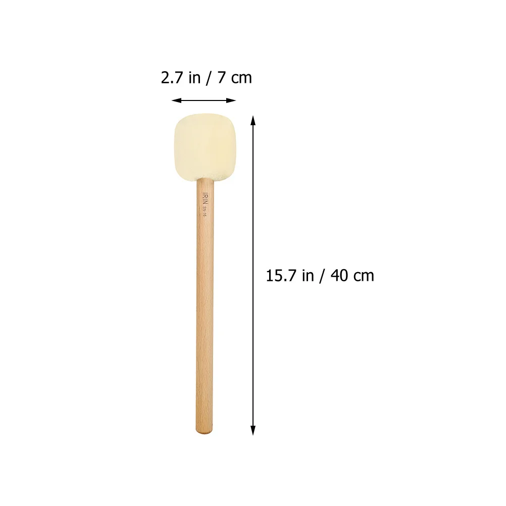 

Bass Drum Mallet Classic Wood Handle Designed for Drum Practice Performance Recording Suitable for Adults Kids Percussion