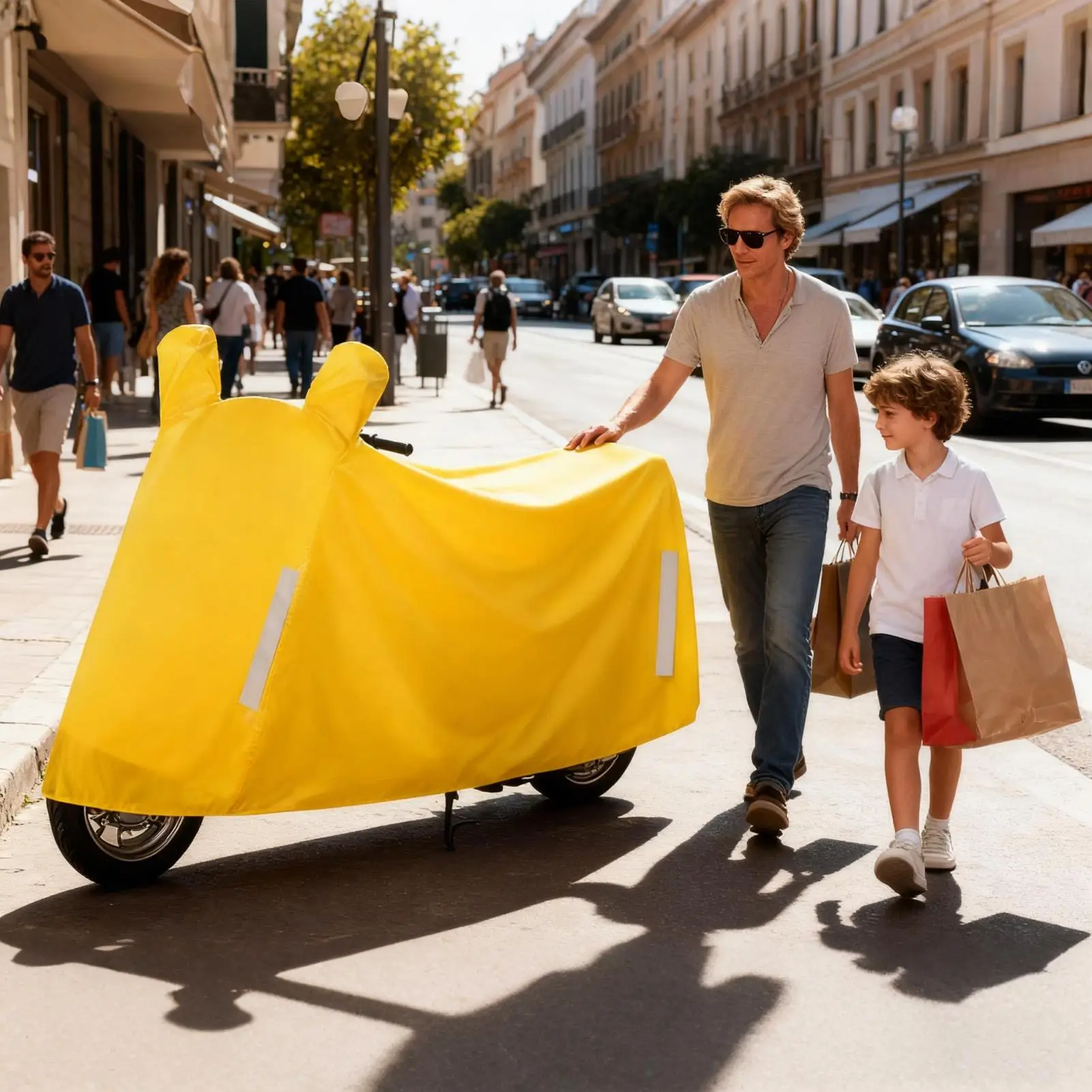 ผ้าคลุมรถจักรยานยนต์ ป้องกันรังสียูวี ผ้าคลุมรถวิบากทุกสภาพอากาศ ผ้าคลุมรถจักรยานยนต์ไฟฟ้า สำหรับสกู๊ตเตอร์ ยานยนต์ไฟฟ้า ฤดูหนาว