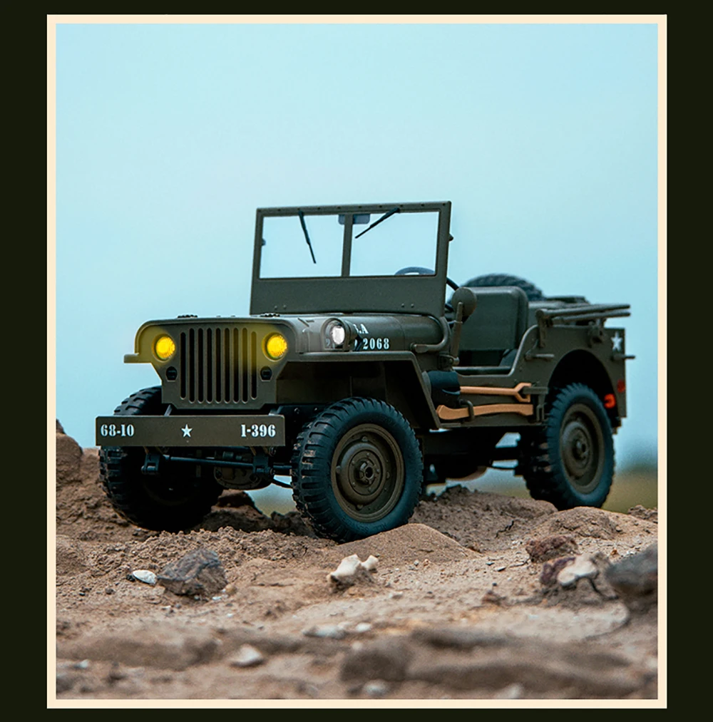 9IMOD C8815 RC Car 2.4GHZ 4WD 17G Servo 50M Distance Multi-Purpose Off-Road Car For SandyAreas Hillsides Grasslands Paved Roads