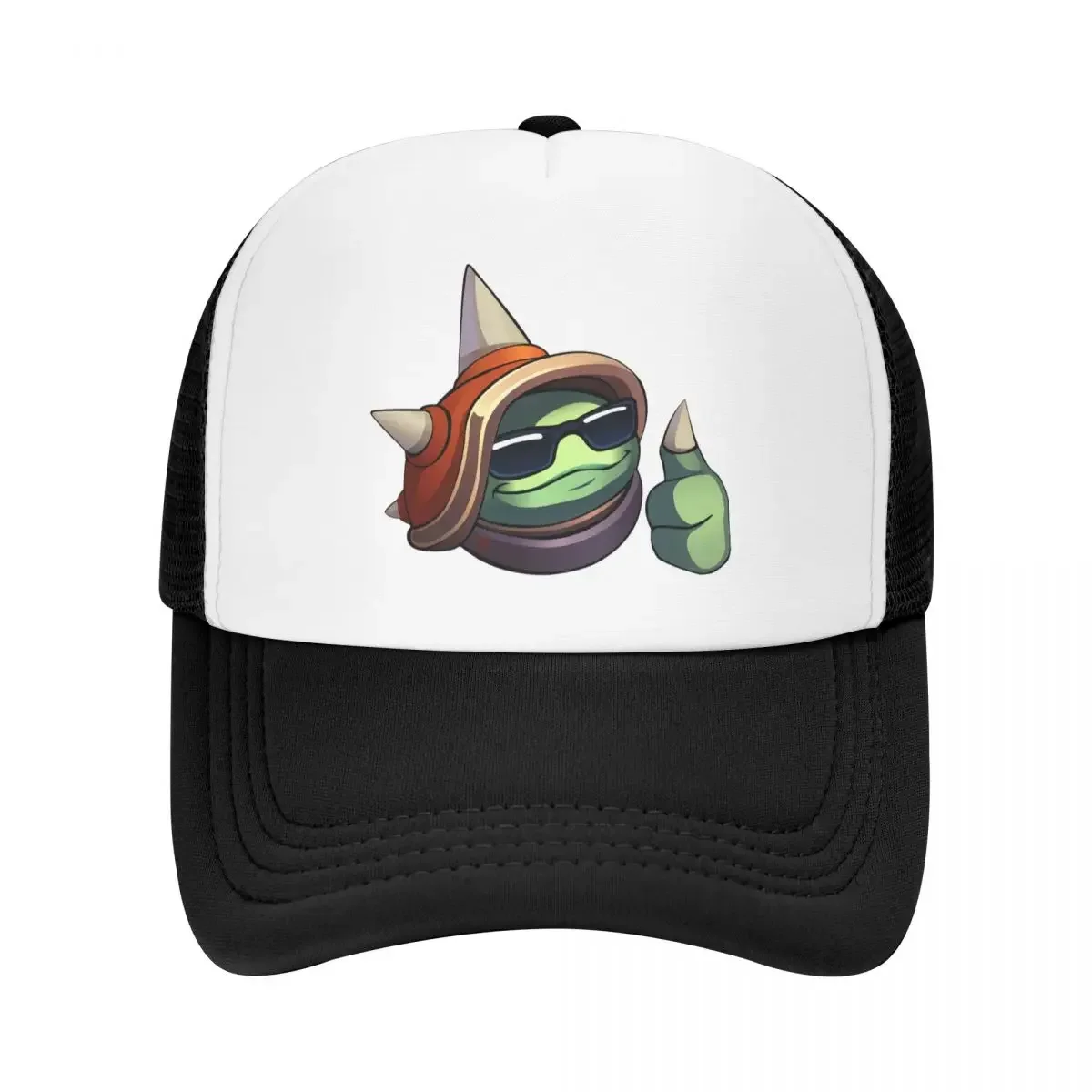 Gorra de camionero personalizada Punk Unisex League Battle Game Legends Rammus Ok gorra de béisbol ajustable para adultos gorra de camionero con protección solar