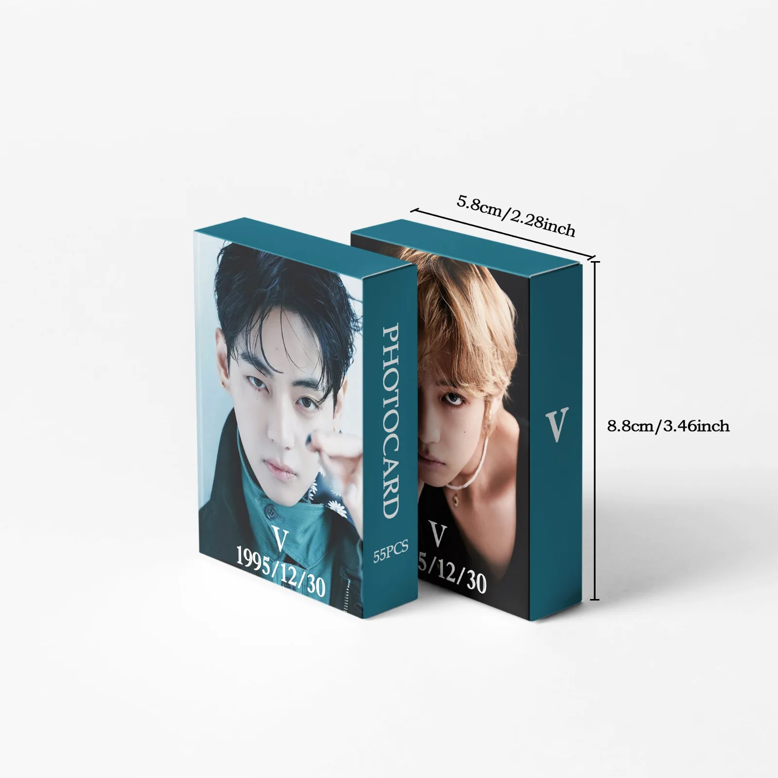 2025 New 55 Kpop Superstar V Jintai Heng Lomo Card Photos Printing Fan Card Set Postcards Fan Collection Small Cards