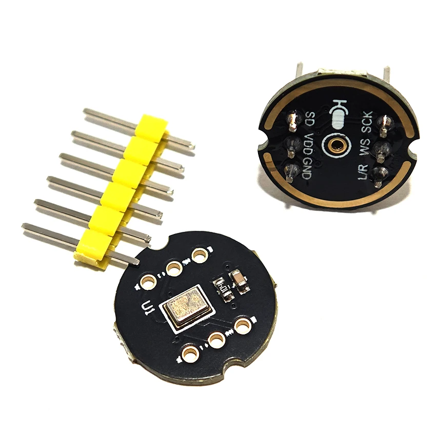Solderless INMP441 Compatible with ESP32 Digital Output Sensor Module MEMS High Precision Omnidirectional Microphone Module