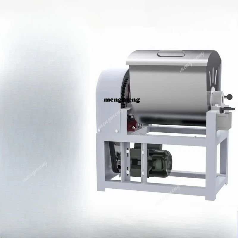 

Dough mixing machine Commercial automatic live dough kneading machine Stainless steel fritters buns 50kg dough mixing machine