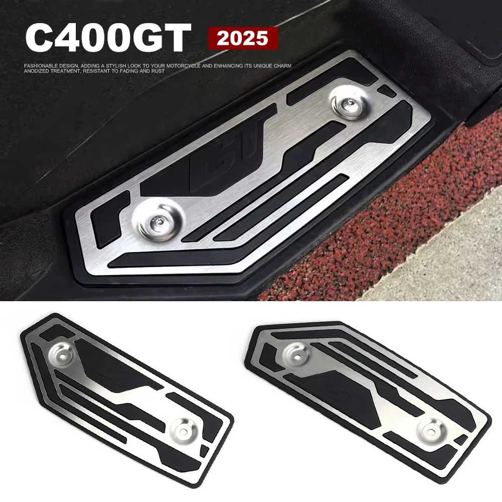 

Foot Pedal New Footrest Footboard Step Footpad Pedal Plate Foot Pegs For BMW C400GT C 400 GT C400 GT C 400GT 2025 Motorcycle