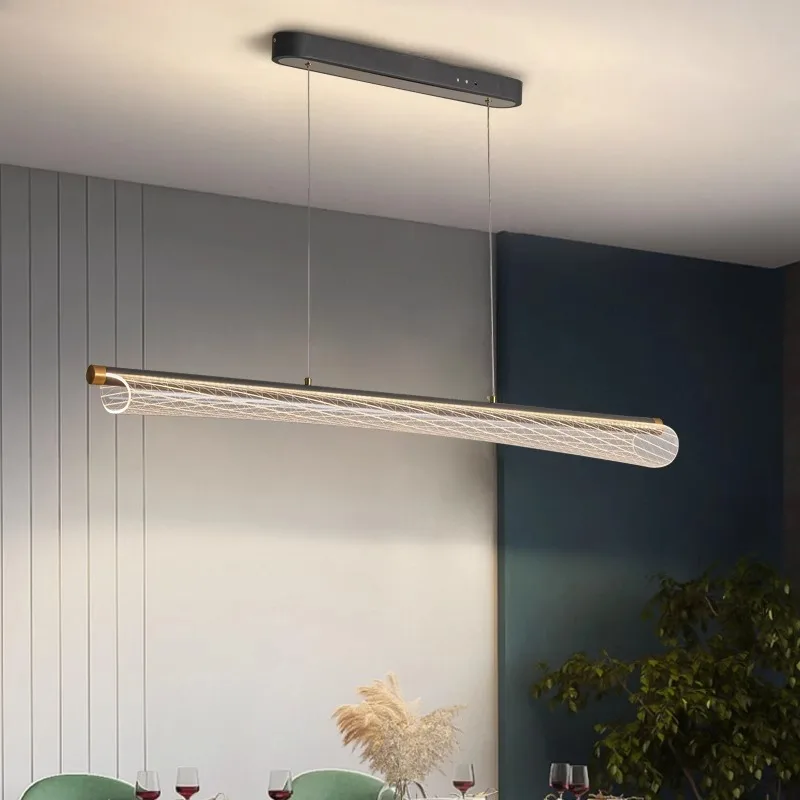 Modern LED Chandeliers para Home Decor, Luzes penduradas, Sala de estar, Sala de jantar, Iluminação interior