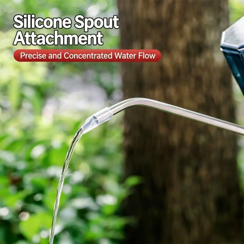 Durable Transparent Garden Watering Can With Ergonomic Handle And Scale X3UC
