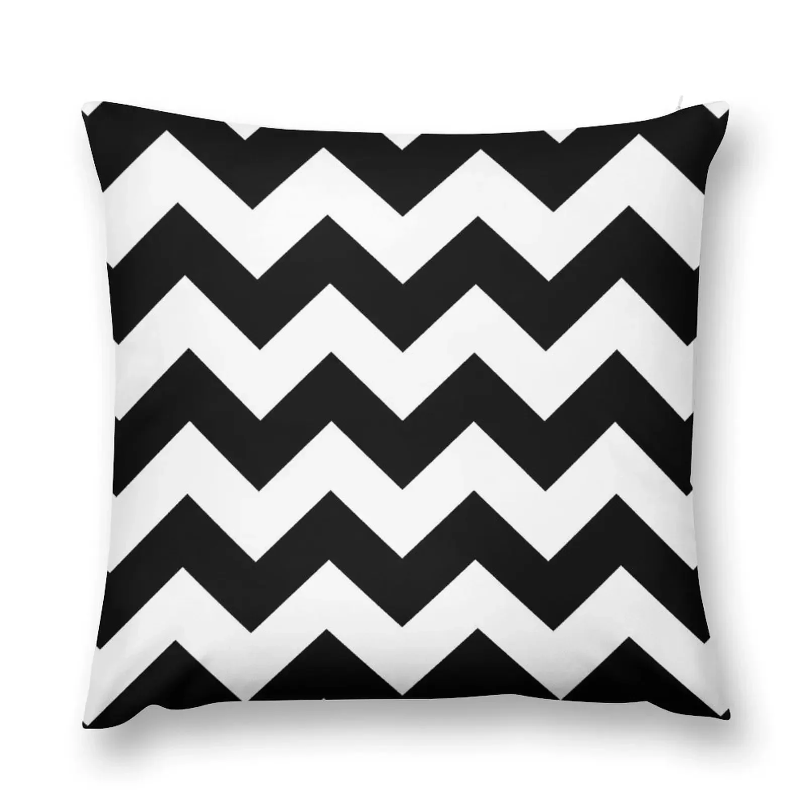 

Black And White Chevron Stripes Throw Pillow luxury home accessories Decorative Sofa Cushion pillow