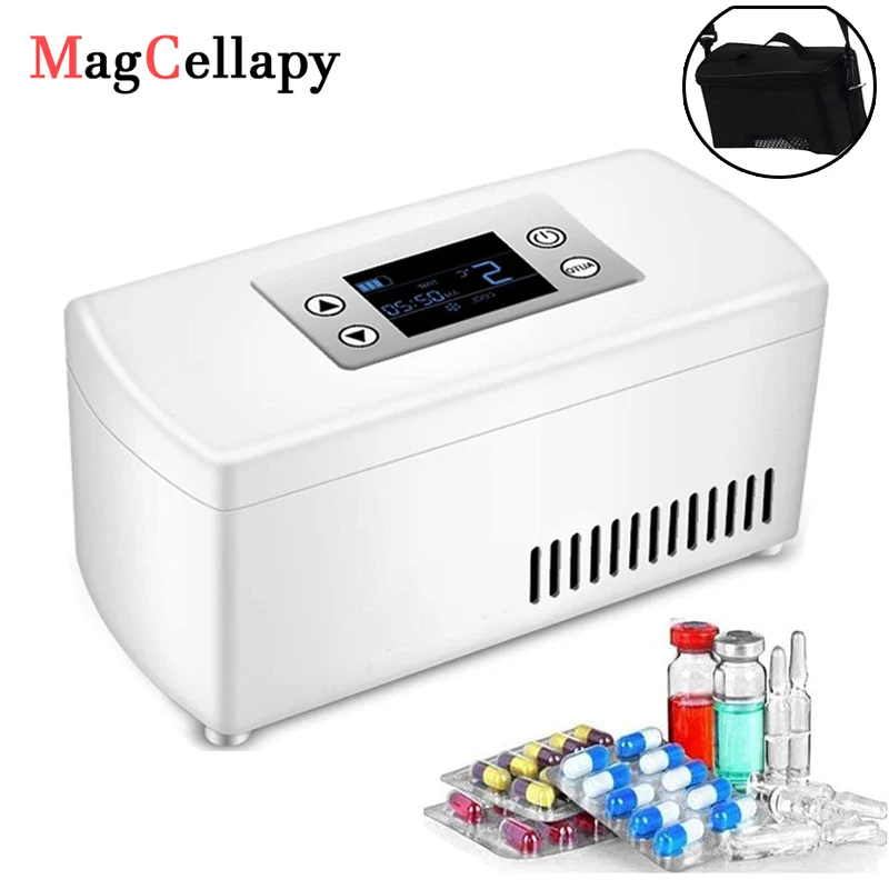 Medicine Cooling Box Mini Mini Refrigerator Insulin Cooler Travel Camping Outdoor Home Suitable For Diabetes Patients andMedical