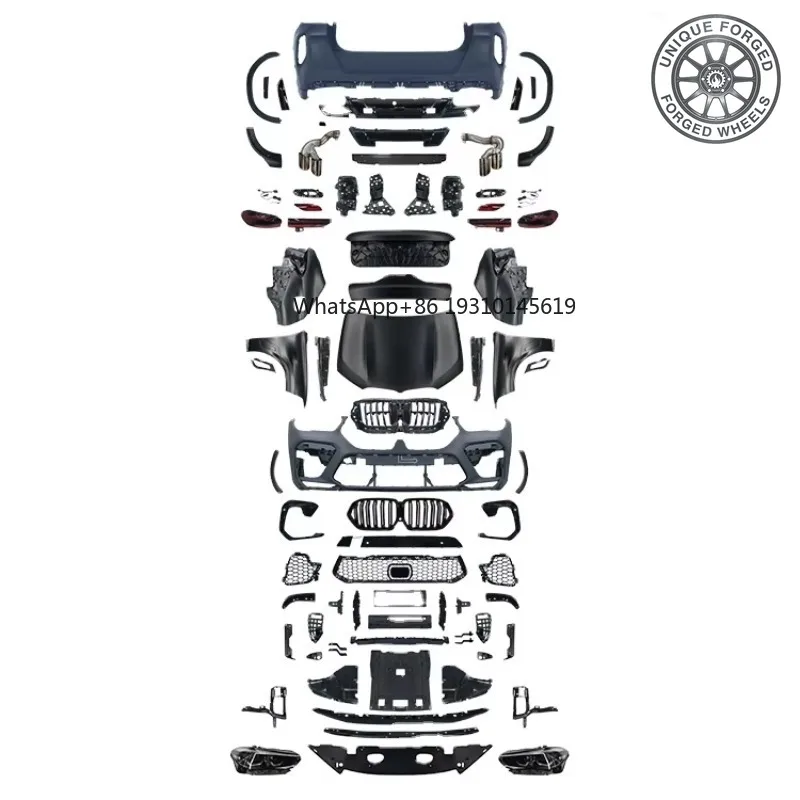 26style X6M Style Facelift Body Kits Bumper Grille For BMW X6 E71 Upgrade To G06 2020-2022