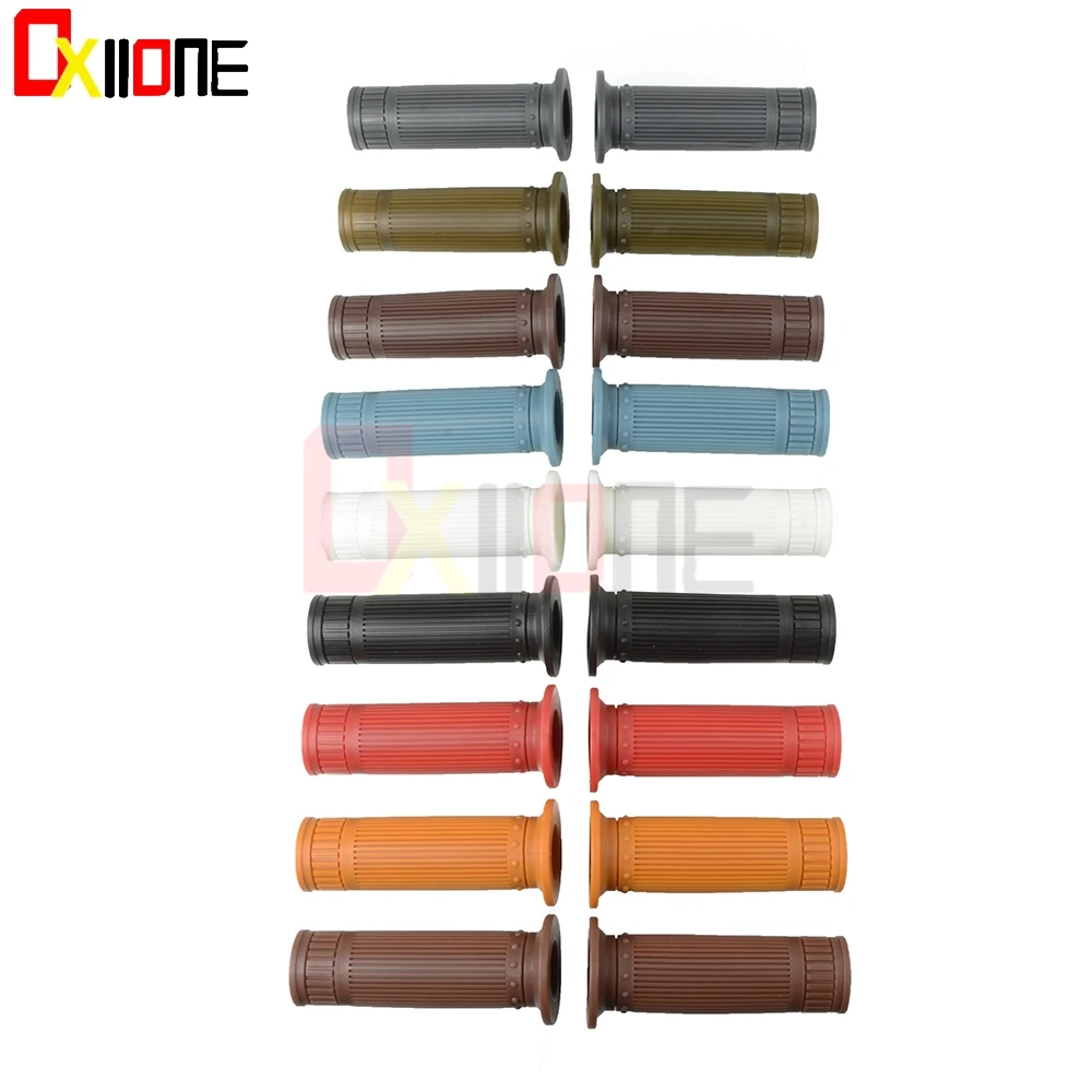 Motorfiets Accessoires Rubberen Handvat Bar Dirt Bike Stuur Hand Grips Voor Yamaha YZ450FX Dt 200 125 Tdr 250 125 240 tw 200 225