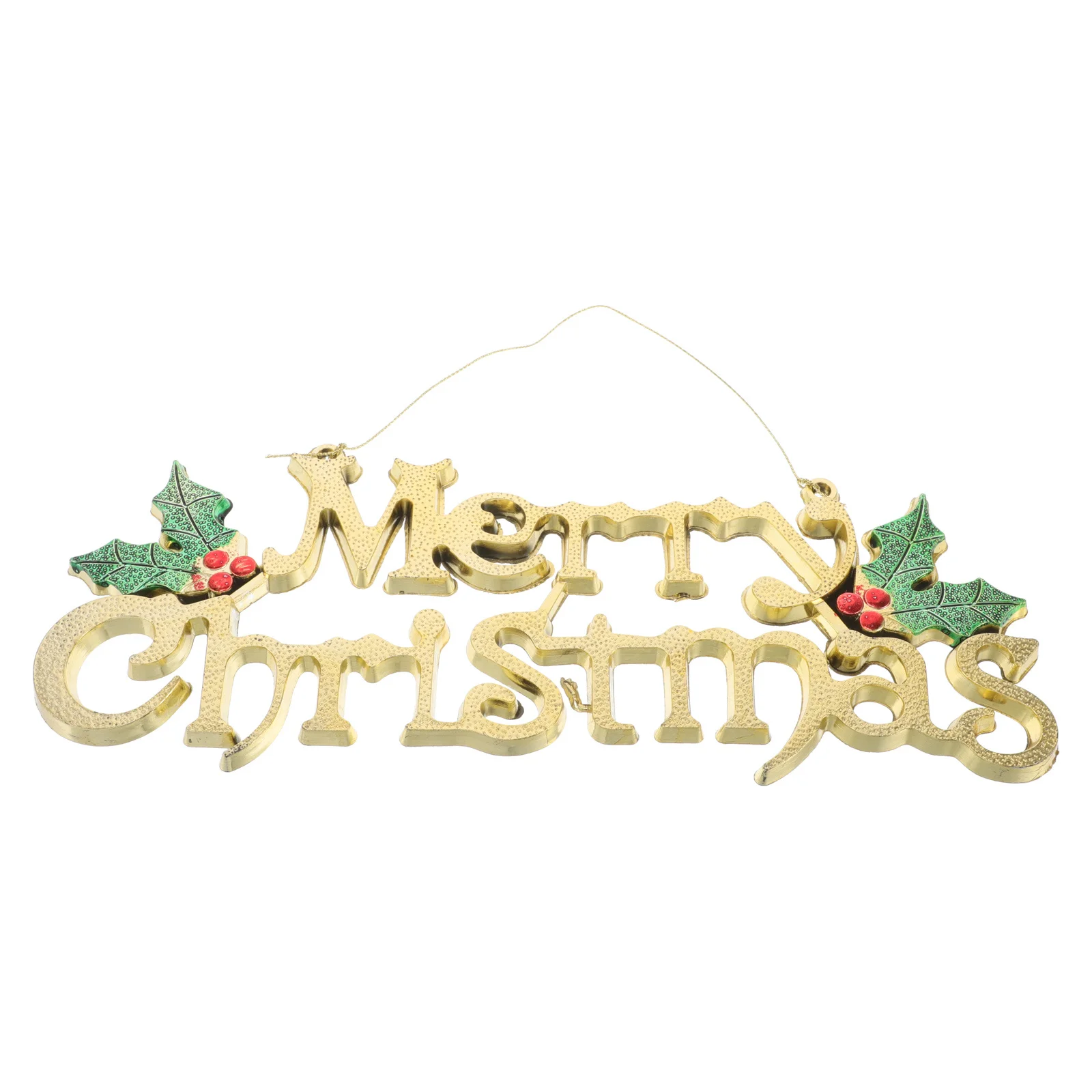 

Christmas Letter Sign Desktop Ornament For Home Office Mall Decor Xmas Tree Hanging Decoration Unique Table Adornment