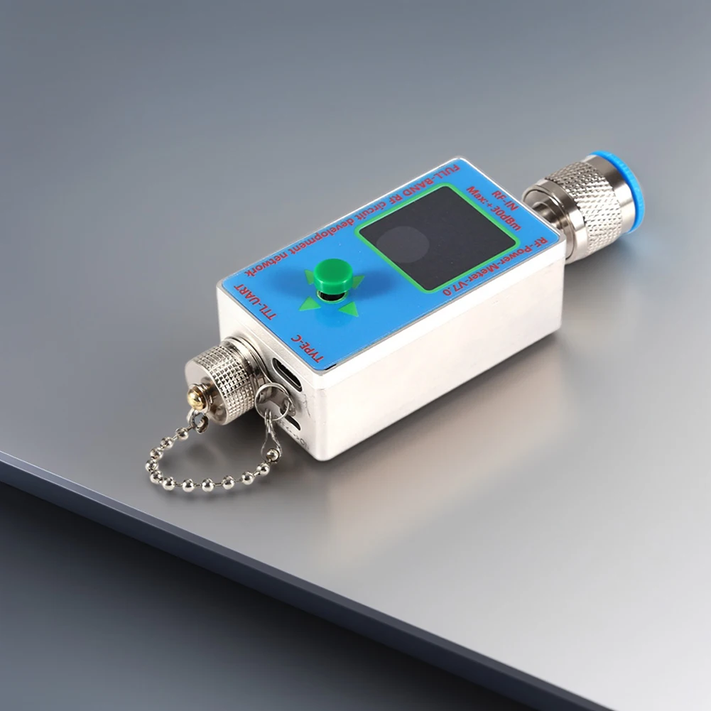V7.0 RF السلطة متر 10Ghz كاشف الطاقة N-نوع موصل RF السلطة متر مجموعة USB-C ميناء RF قياس الطاقة