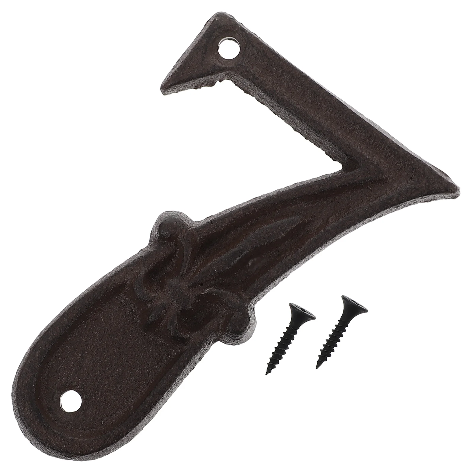 

Retro Cast Iron Door Numbers House Signs Irregular Design Mailbox Address Easy Install Wall Fence Indoor Room Gate