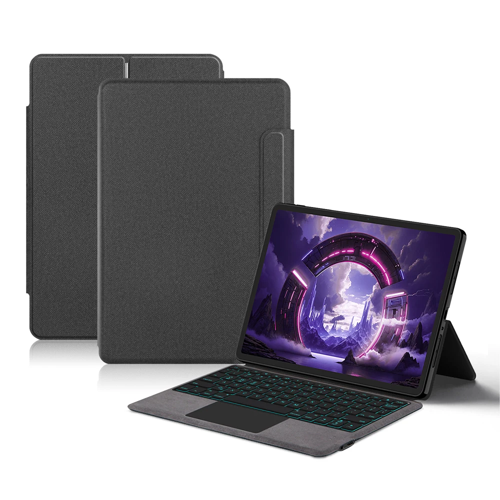 Wireless BT Keyboard Case For 2026 Lenovo LEGION Y900 11 Inch Case For 11" Legion Y900 TB711FU Magic Touchpad Backlit Keyboard