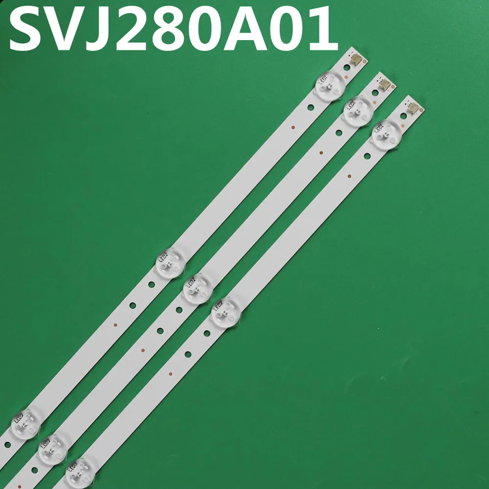

LED Backlight Strip For SVJ280A01_REV3_5LED M280X13-E1-H DEXP 28A3000 H280B7100C PH28C20D PH28C20 L2830HD 28C2000B 29C2000