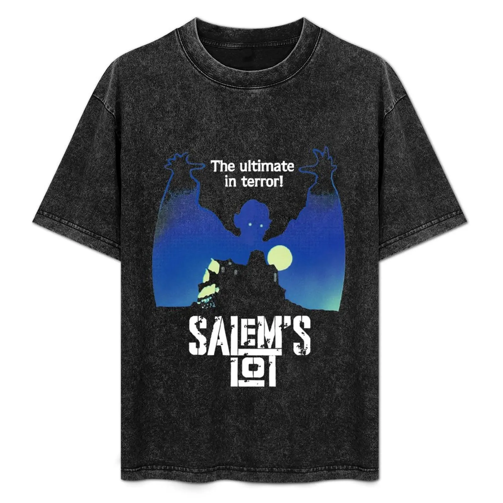 

Horror The King Salem's Lot horror Fim halloween T-Shirt for a boy vintage graphic tee men clothing
