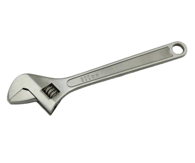 304 Stainless Steel Hand Tool Adjustable Wrench 15