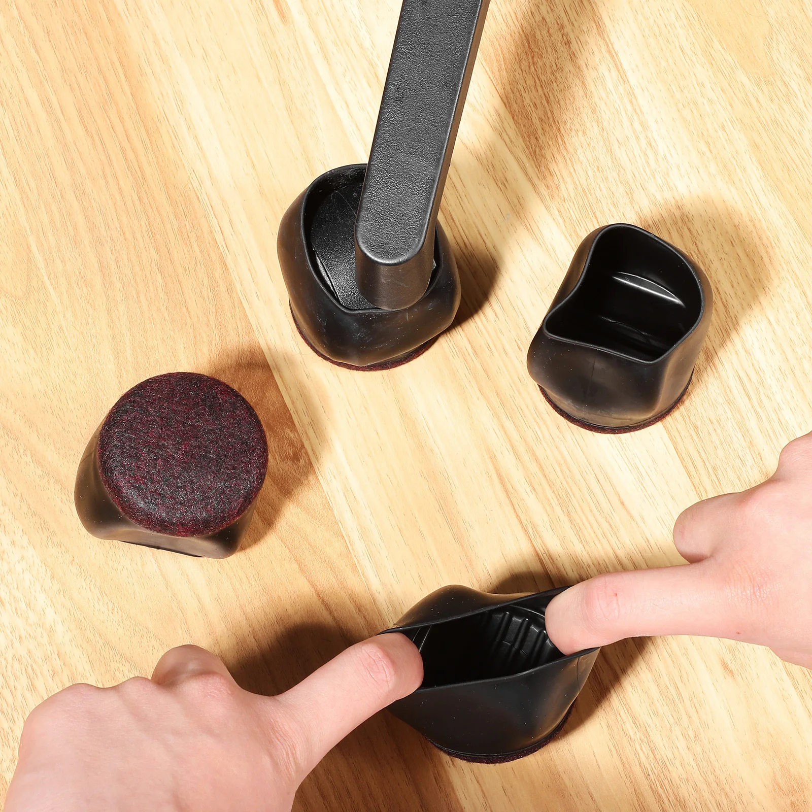 

10Pcs Chair Wheel Caster Cups Tpe Furniture Caster Wheel Stoppers Rolling Chair Leg Protectors Office Use