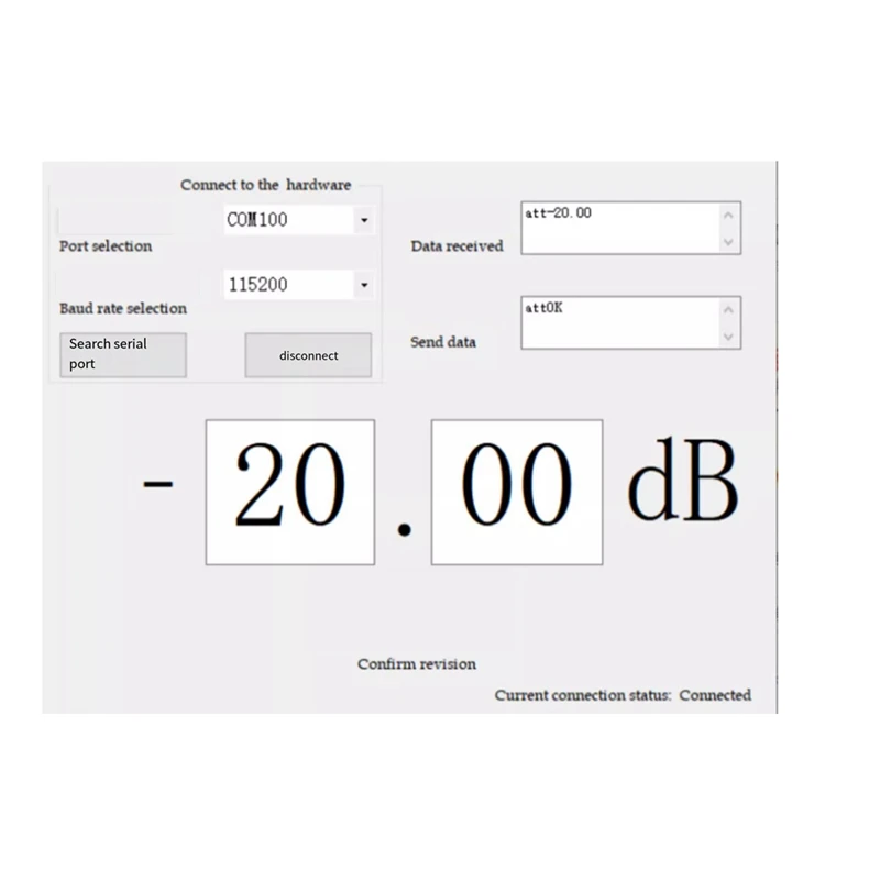 New Digital Programmable RF Attenuator Module TYPE-C Type 6G 30DB TFT Display CNC Housing Support Communication Attenuator