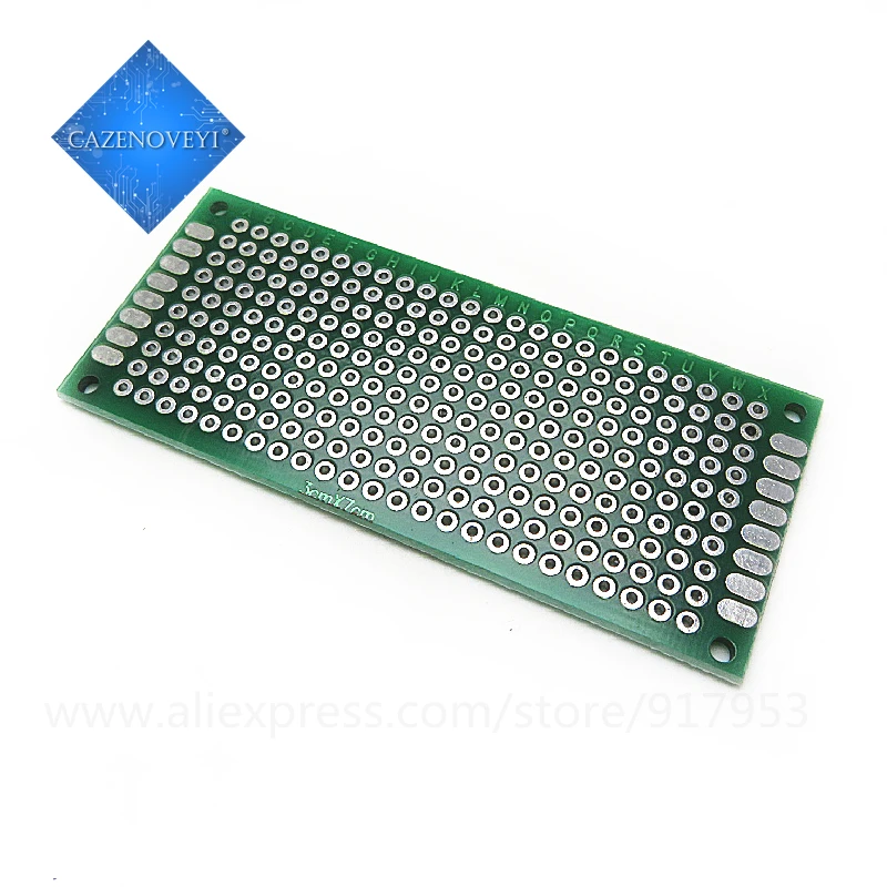 5pcs/lot 2x8cm 2*8 3x7cm 3*7 4x6cm 4*6 5x7cm 5*7 Double Side Prototype PCB diy Universal Printed Circuit Board In Stock