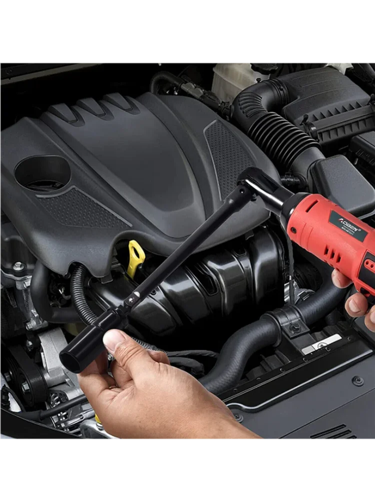 Jeu de douilles à percussion 1/2 ", clé métrique, douilles profondes 10-24mm, tête de clé pneumatique, outils de retrait de pneus 10 pièces