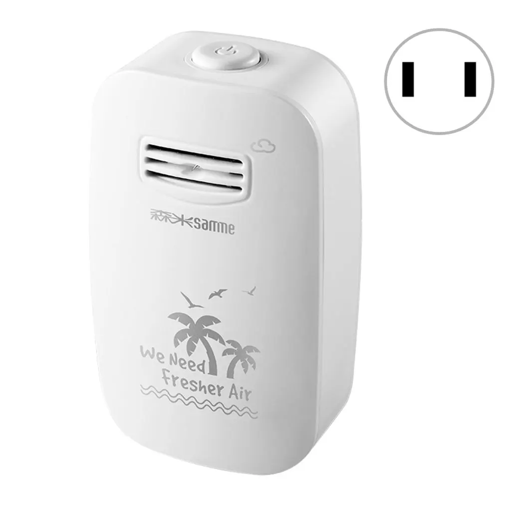 Air Purifier Mini Household Negative Ion Generator Home Bathroom Bedroom Office Air Cleaner Freshener UK Plug