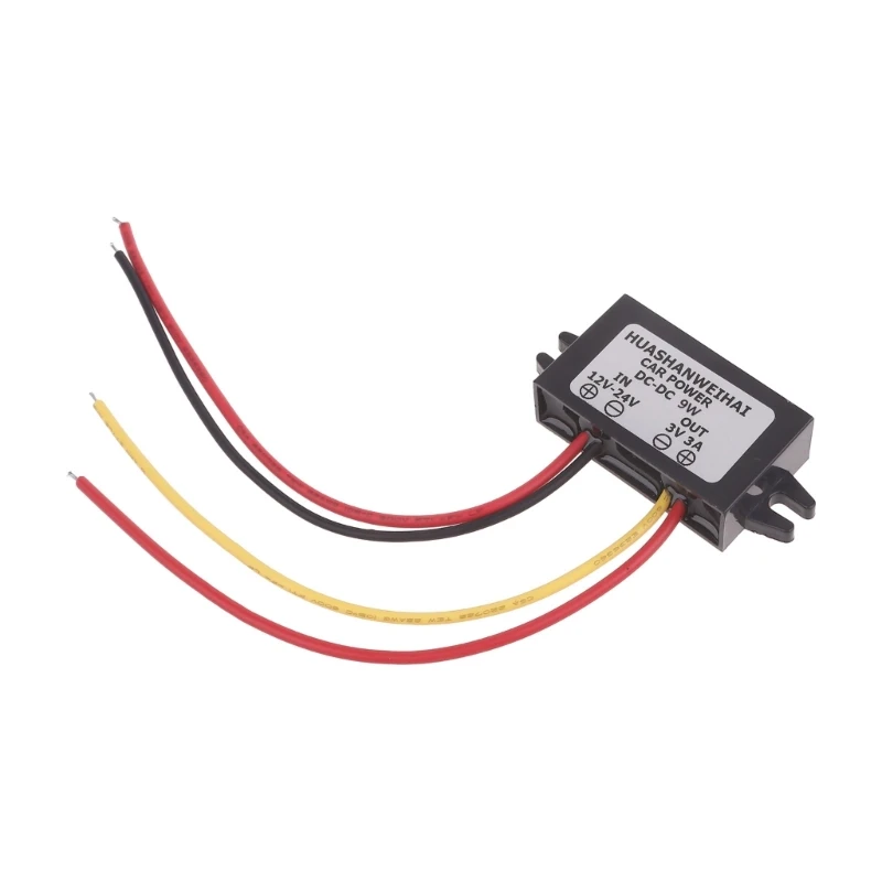 T8WC Convenient Solution 12V to 3V Voltages Regulator Plastic for Electronic Devices