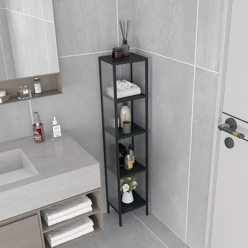 Toilet crevice rack floor-to-ceiling bathroom toilet next to toilet storage cabinet washstand side cabinet 20-25cm