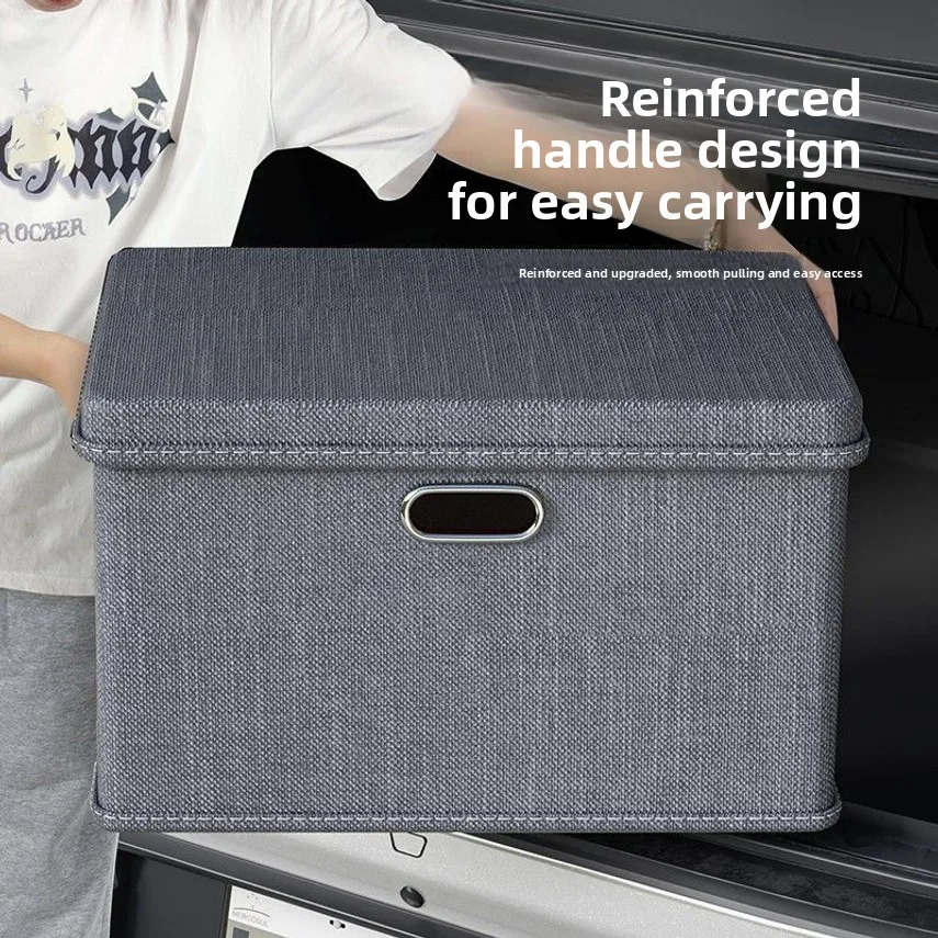 Foreign Trade Clothing And Fabric Storage Box Large-capacity Organizer For Car Trunk And Household Items Foldable Storage Box