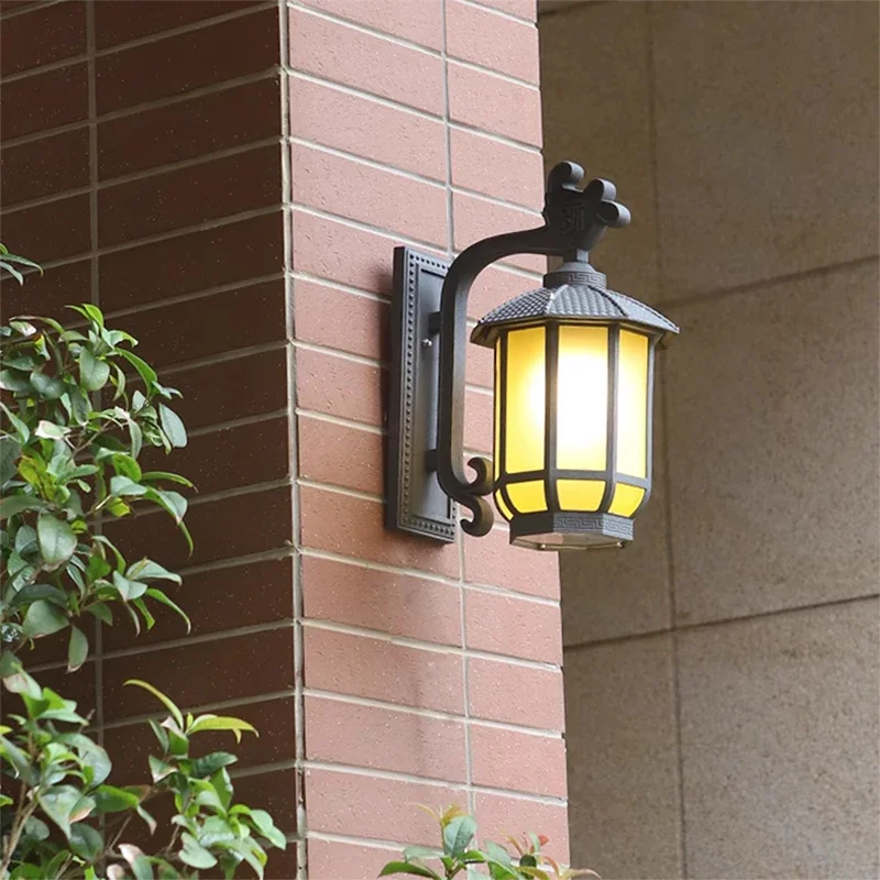 APRIL Contemporary LED Outdoor Wall Lamps Electric Simplicity Waterproof Balcony Hallway Courtyard Villa Gate Hotel